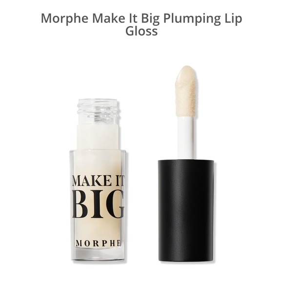 Morphe Other - Morphe Make It Big Plumping Lip Gloss Big Bang Clear High Shine 4ml 0.13oz NIB